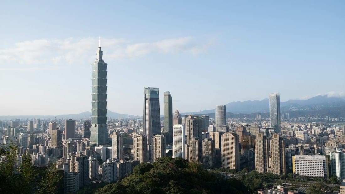 Taipei 101 and the Taipei skyline, Taiwan